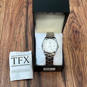 TFX Silver Men's Watch Brand New